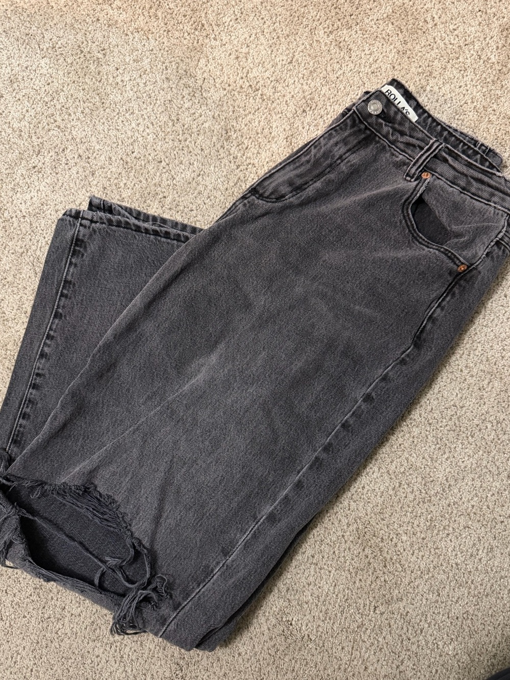 Rolla’s Kate Baggy Straight Jeans
